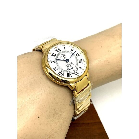 GV2 Gevril Women's Watch 12202B Rome Swiss Quartz Limited Edition Gold 3… - Picture 6 of 14